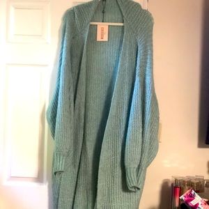Long floor length Cardigan/duster